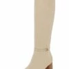 Sam Edelman Elsy Womens Leather Block Heel Knee-High Boots