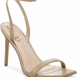 Sam Edelman Orchid Womens Buckle Square Toe Heels