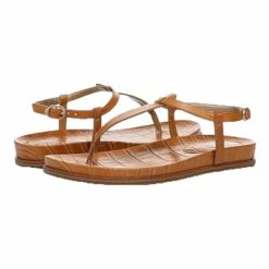 Sam Edelman Naomi T-Strap Sandal in Saddle for women