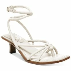Sam Edelman Dia Womens Leather Ankle Strap Heels