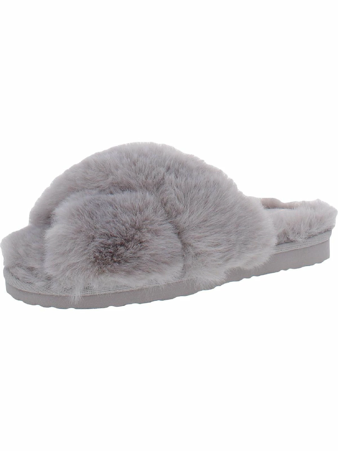Sam Edelman Jeane Womens Faux Fur Padded Insole Scuff Slippers - Image 4