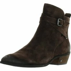 Sam Edelman Polina Womens Padded Insole Round Toe Ankle Boots