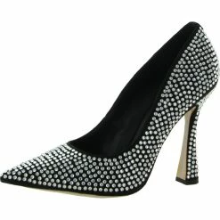 Sam Edelman Antonia Glitz Womens Faux Suede Embellished Pumps