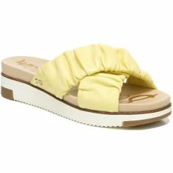 Sam Edelman Aida Womens Leather Slip On Footbed Sandals