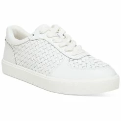 Sam Edelman Emma Womens Leather Basketweave Casual and Fashion Sneakers