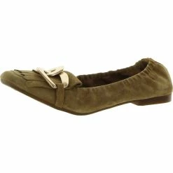 Sam Edelman Mimi Womens Suede Square Toe Loafers