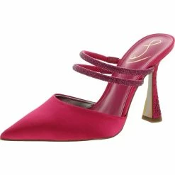 Sam Edelman Womens Rhinestone Heels Mules