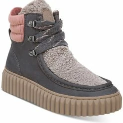 Sam Edelman Womens Leather Lace Up Winter & Snow Boots