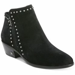 Sam Edelman Paola Womens Suede Round Toe Ankle Boots
