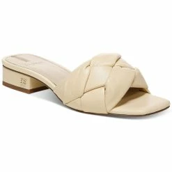 Sam Edelman Dawson Womens Leather Open Toe Heels