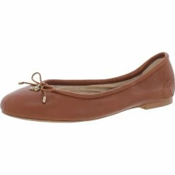 Sam Edelman Felicia Womens Denim Round Toe Ballet Flats