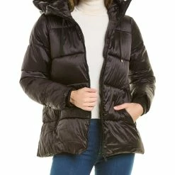 Sam Edelman Funnel Neck Puffer Coat for women