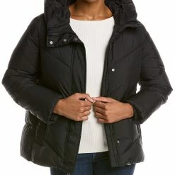 Sam Edelman Chevron Puffer Jacket for women