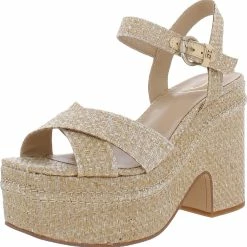 Sam Edelman Trianna Womens Open Toe Ankle Strap Platform Sandals
