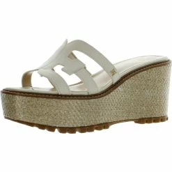 Sam Edelman Laine Womens Logo Slide Platform Sandals