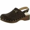 Sam Edelman Hilda Womens Calf Hair Slingback Clogs