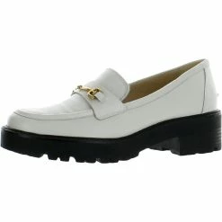 Sam Edelman Tully Womens Leather Slip On Loafers