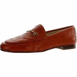 Sam Edelman Loraine Wovn Womens Leather Slip On Loafers