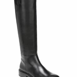 Sam Edelman Fable Womens Leather Round Toe Knee-High Boots