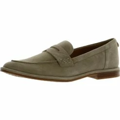 Sam Edelman Womens Suede Slip On Loafers