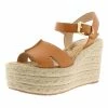 Sam Edelman Maura Womens Ankle Strap Platform Wedges