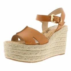 Sam Edelman Maura Womens Ankle Strap Platform Wedges