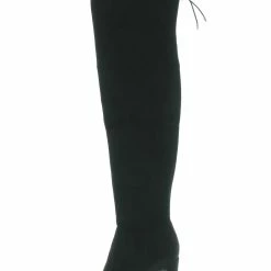 Sam Edelman Kent Womens Faux Suede Drawstring Back Over-The-Knee Boots