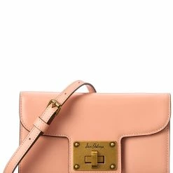 Sam Edelman Sophia Classic Leather Clutch Crossbody for women