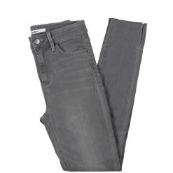 Sam Edelman Womens Frayed Hem Ankle Skinny Jeans