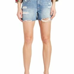 Sam Edelman Womens Raw Hem Short Cutoff Shorts