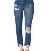 Sam Edelman The Stiletto Womens Distressed High Rise Ankle Jeans