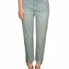 Sam Edelman Mary Jane Womens High Rise Ankle Straight Leg Jeans