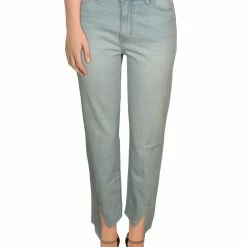Sam Edelman Mary Jane Womens High Rise Ankle Straight Leg Jeans