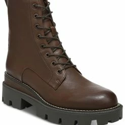 Sam Edelman Garret Womens Lugged Sole Ankle Combat Boots