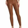 Sam Edelman Womens Faux Leather Skinny Ankle Jeans