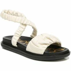 Sam Edelman Velma Womens Leather Slip on Flat Sandals