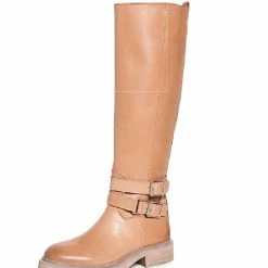 Sam Edelman Freda Knee High Boot In Cashew for women