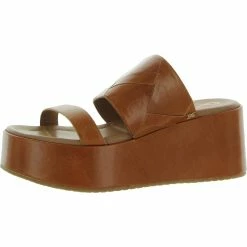 Sam Edelman Sasha Womens Leather Open Toe Platform Sandals