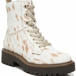 Sam Edelman Lue Womens Calf Hair Lace Uop Ankle Boots