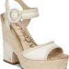 Sam Edelman Lillie Womens Leather Braided Espadrilles