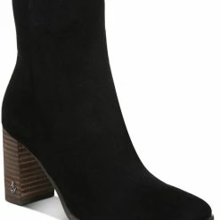 Sam Edelman Osten Womens Zipper Stacked Heel Ankle Boots