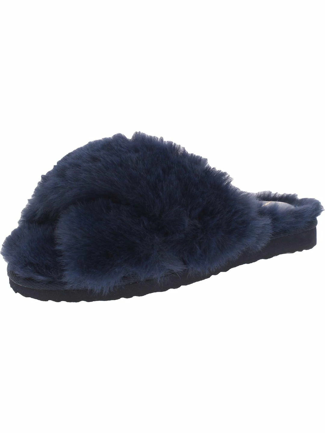 Sam Edelman Jeane Womens Faux Fur Padded Insole Scuff Slippers